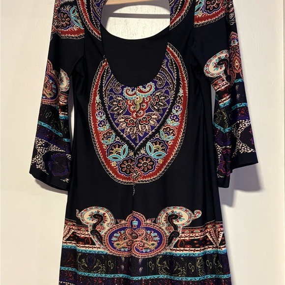 Bailey Blue Multicolor Paisley Tunic - Picture 6 of 7